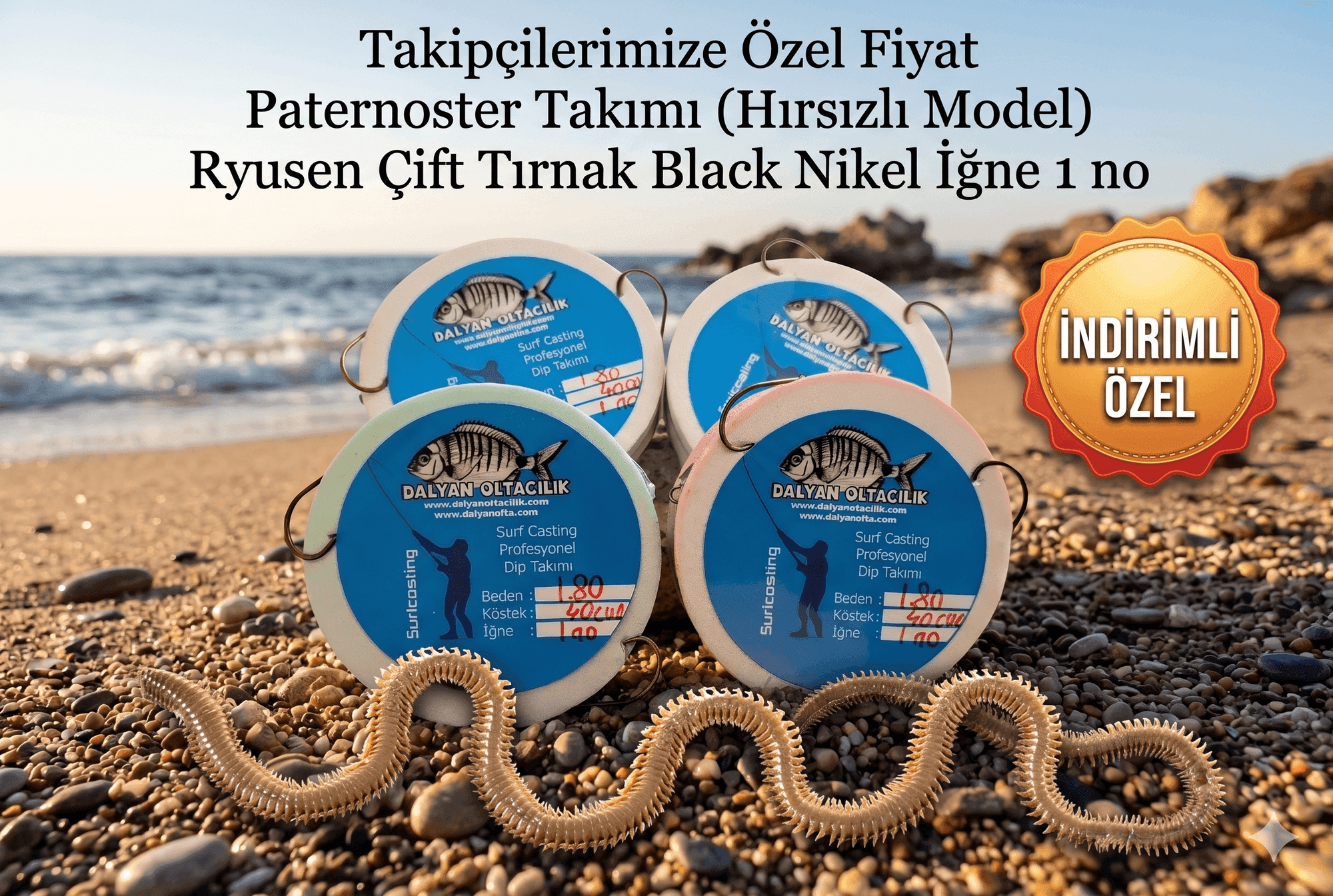 Surf Casting Avcılarının Vazgeçilmezi: Pater Noster Takımı ve Kullanım Rehberi Surf Casting Avcılarının Vazgeçilmezi: Pater Noster Takımı ve Kullanım Rehberi